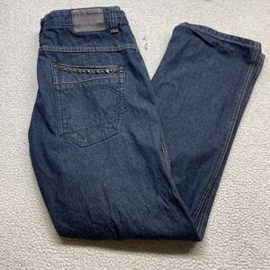 MECCA Slim Fit Dark Wash‎ Denim Jeans Pants Mens 38x34 Comfort Everyday Wear